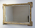antique french gilded mirror